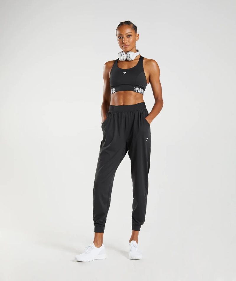 Women's Gymshark Training Performance Jogger Black | CA 58N631